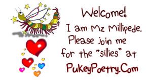 Pukey Poetry by Mz Millipede - Funny Poems and Art For Kids and Grown-Up Kids